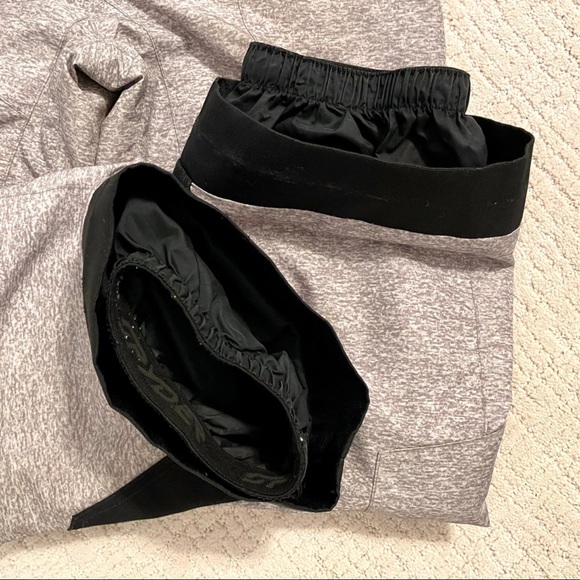 Unisex Kids Spyder Thinsulate Ski Snowboarding Pants sz 8 in light grey + black - Picture 6 of 9